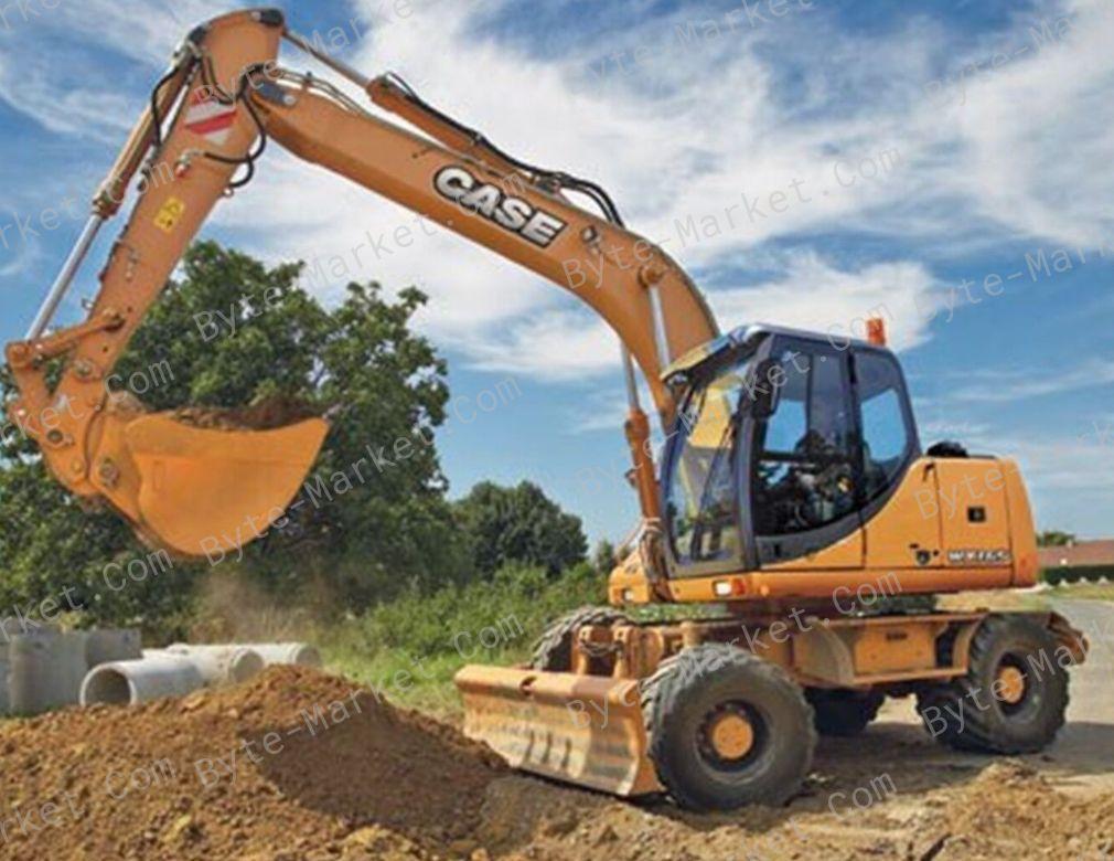 Case WX145/WX165/WX185 Hydraulic Excavators Service Manuals in PDF image