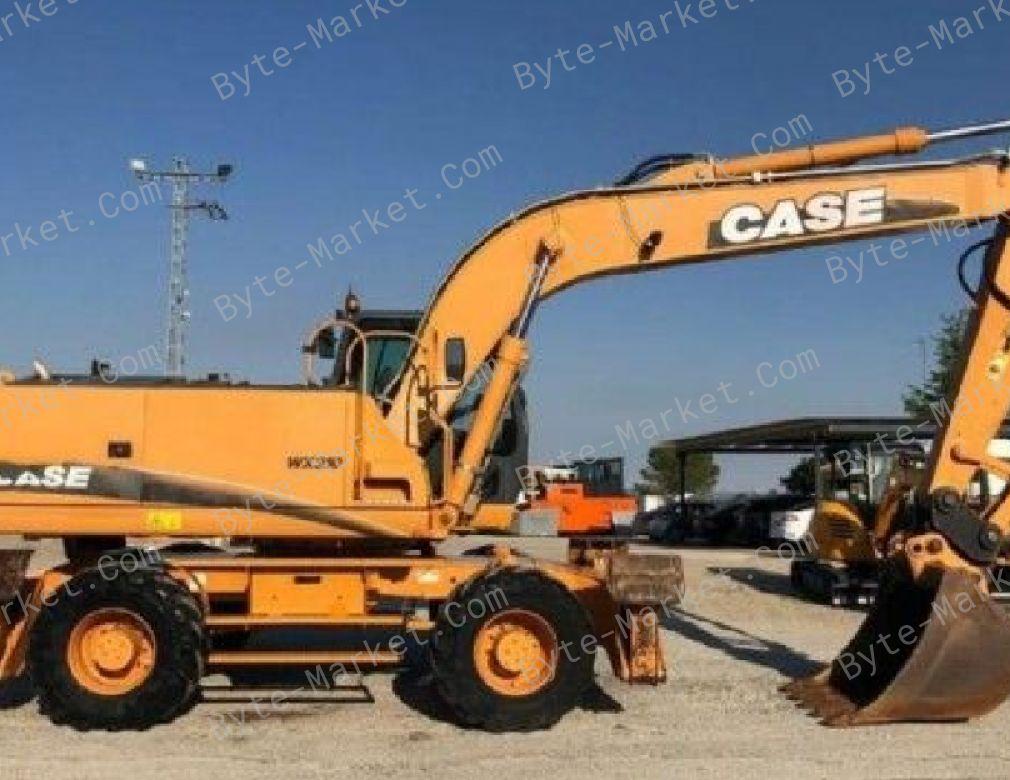 Case WX210/ WX240 Hydraulic Excavator Service Manuals in PDF image