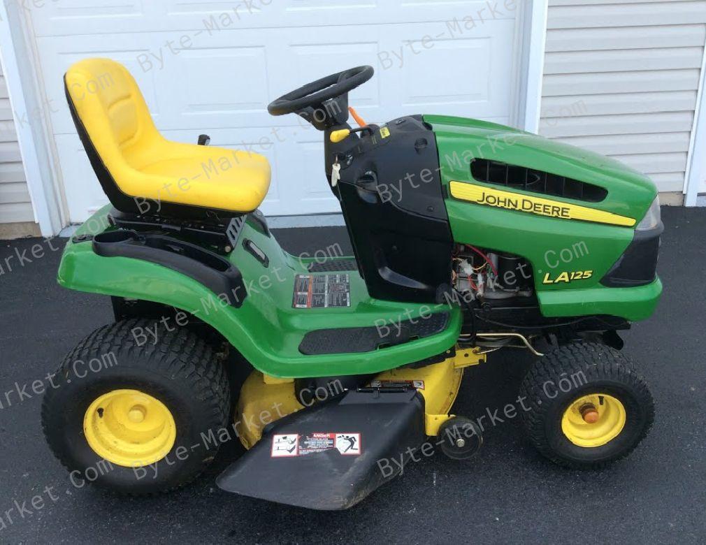 John Deere 100 Series Tractors Technical Manual in PDF image