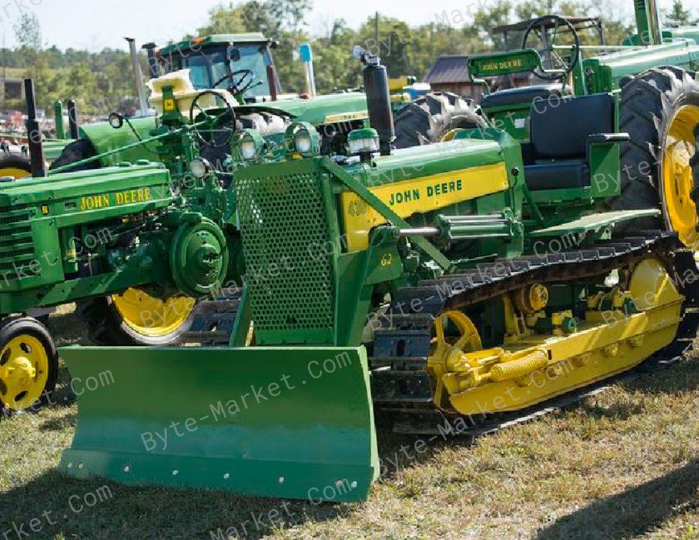 John Deere 1000 Series Crawler Tractors Service Manual in PDF image