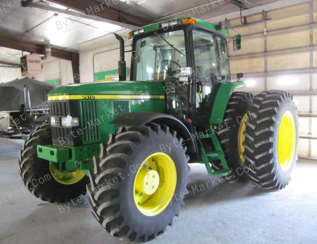 John Deere 100K Synchronous Thinner Technical Manual in PDF image