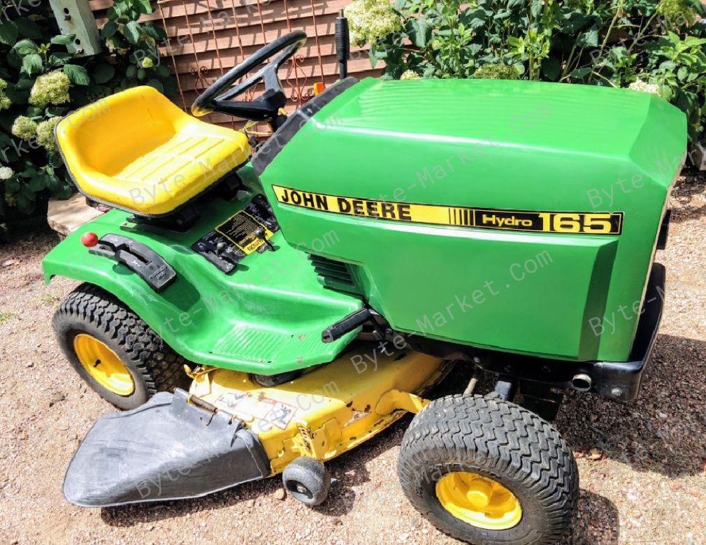 John Deere 130 160 165 175 180 185 Lawn Tractors Technical Manual in PDF image