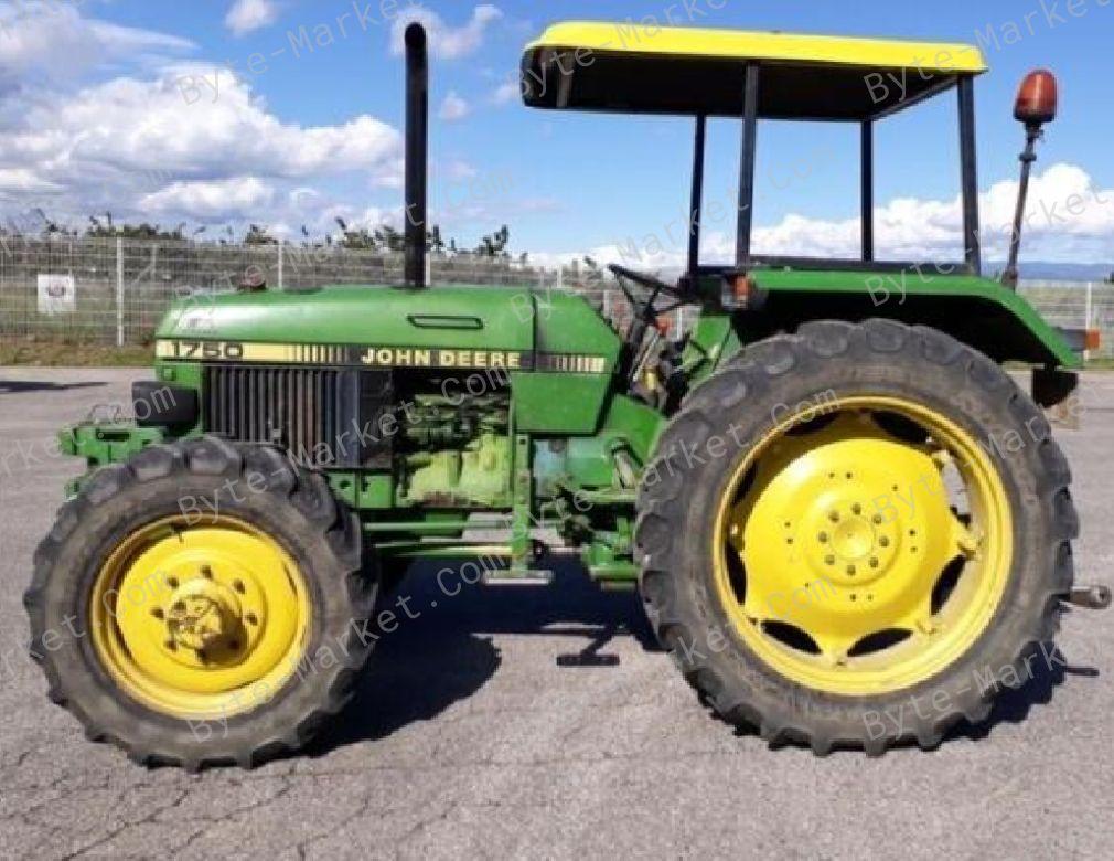 John Deere 1350/1550/1750/1850/1850N/1950/1950N Tractors Technical Manual in PDF image