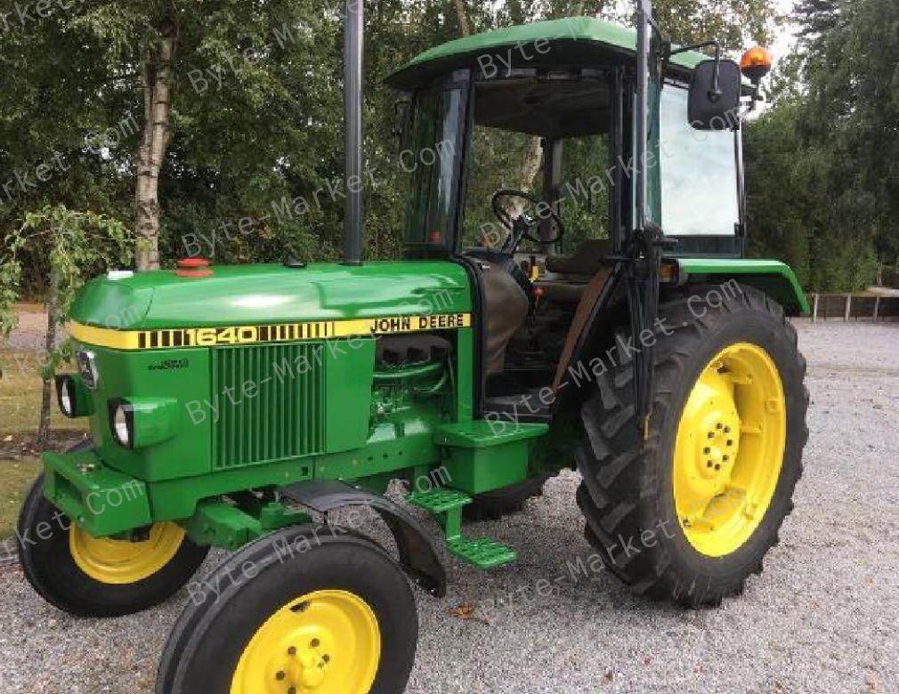 John Deere 1640-1840-2040-2040S Tractors Technical Manual in PDF image