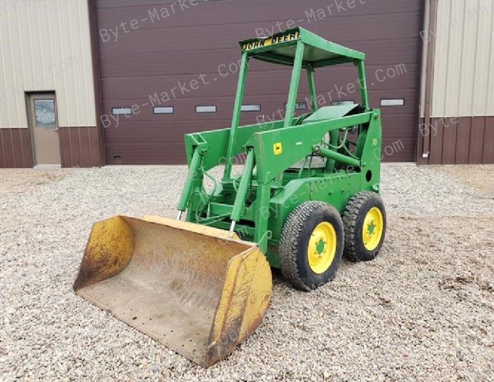 John Deere 170 Skid Steer Loader Technical Manual in PDF image