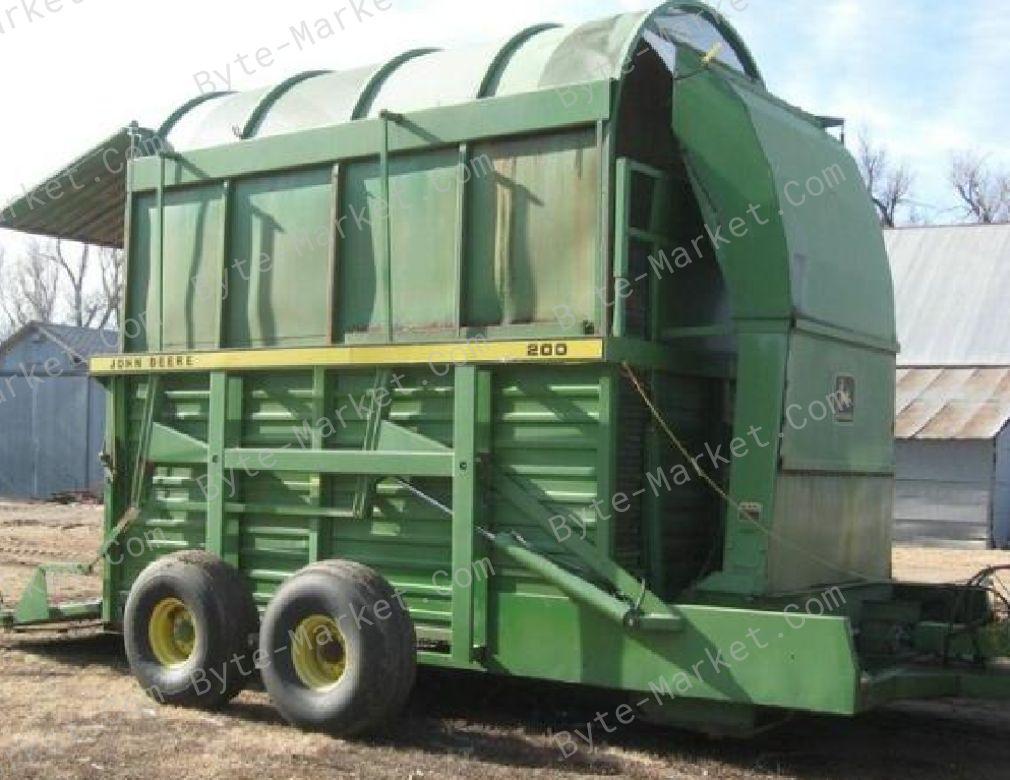 John Deere 200/300 Stack Wagons Technical Manual in PDF image