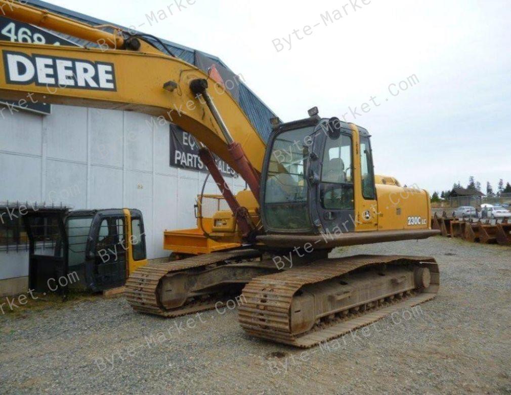 John Deere 200CLC/230CLC/270CLC Excavator Technical Manual in PDF image
