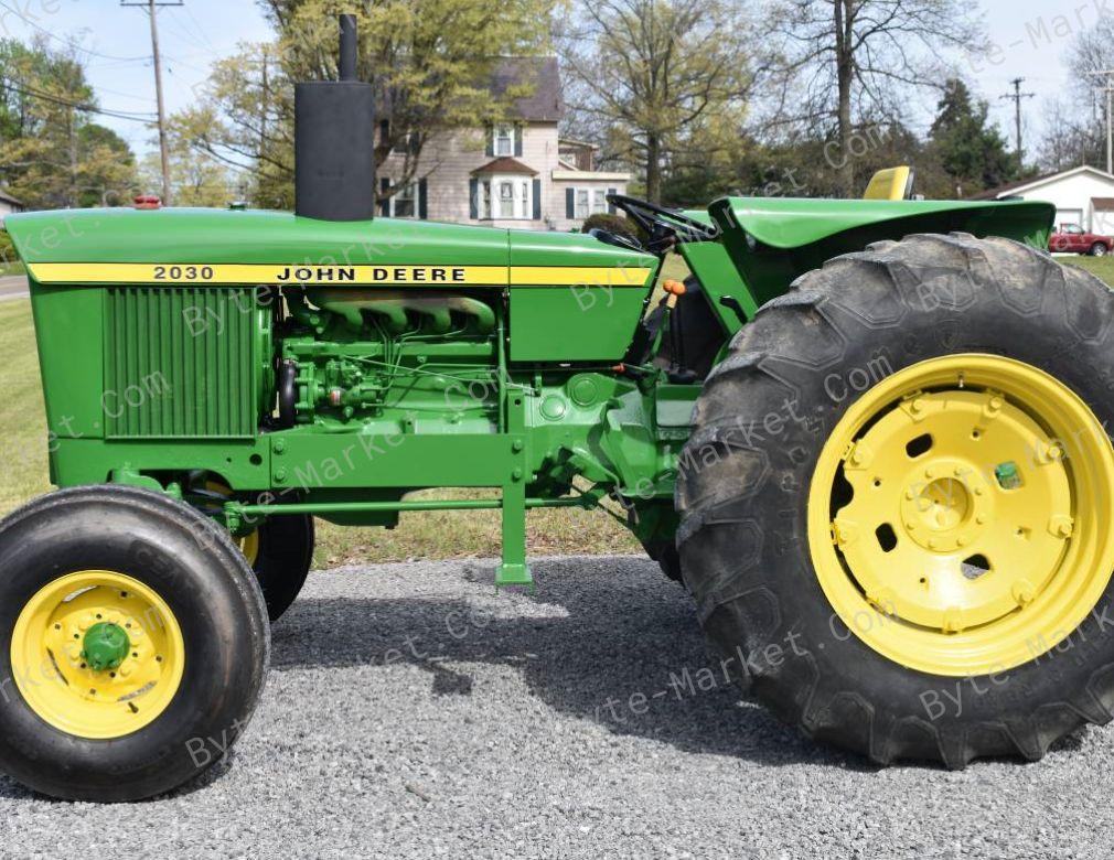 John Deere 2030 Tractor Technical Manual in PDF image