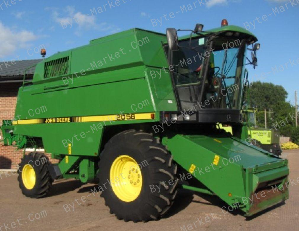 John Deere 2054 2056 2058 2064 2066 Combines Technical Manual in PDF image