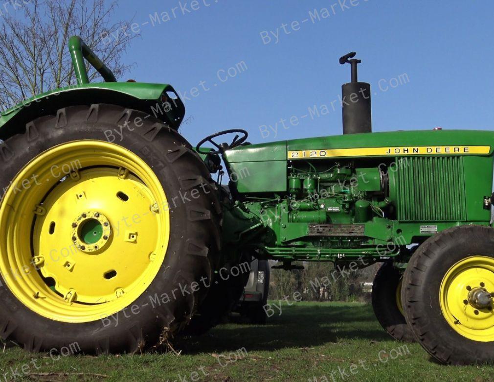 John Deere 2120 Tractor Technical Manual in PDF image