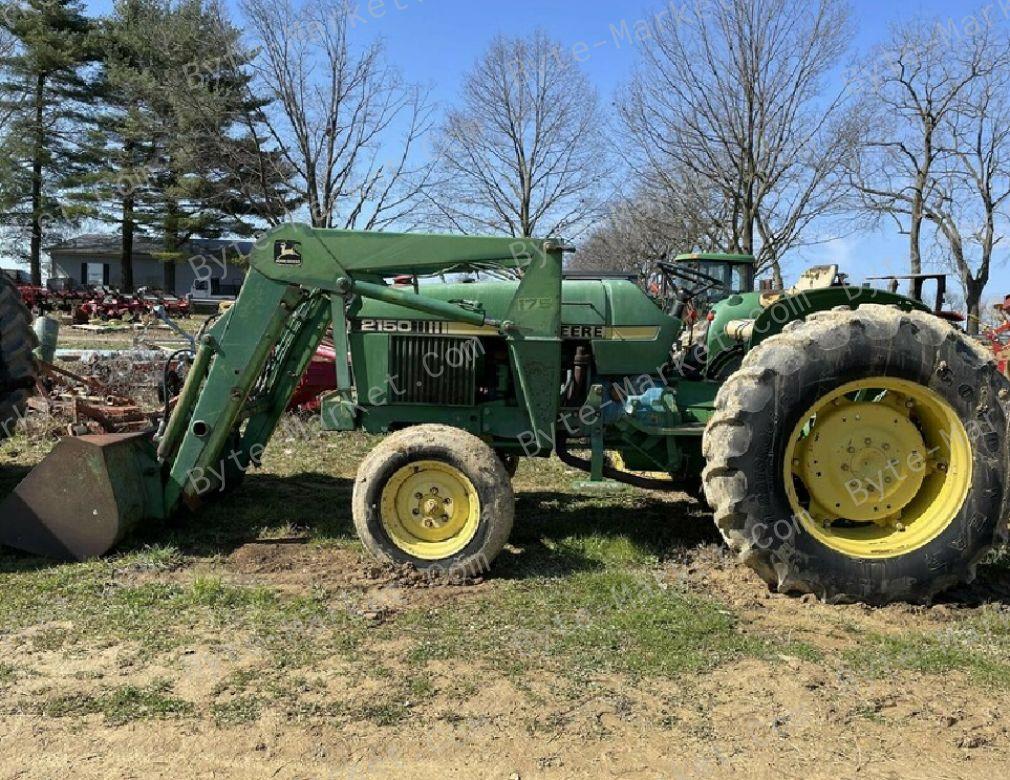 John Deere 2150/2255 Tractors Technical Manual in PDF image