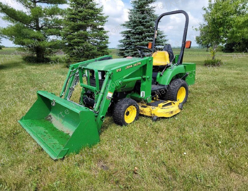 John Deere 2210 Compact Utility Tractor Technical Manual in PDF image
