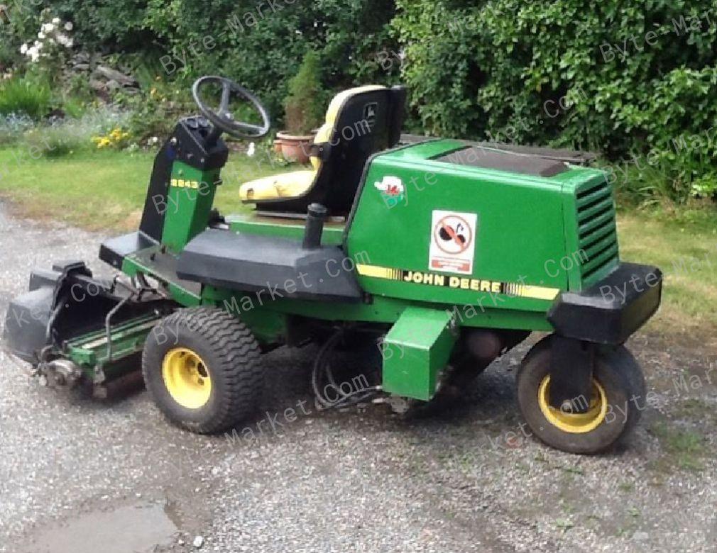John Deere 2243 Gas Professional Greensmower Techical Manual in PDF image