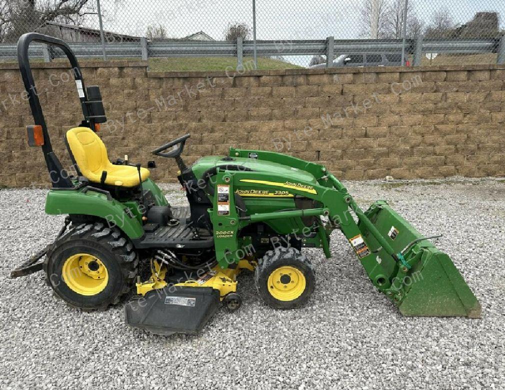 John Deere 2305 Compact Utility Tractor Technical Manual in PDF image