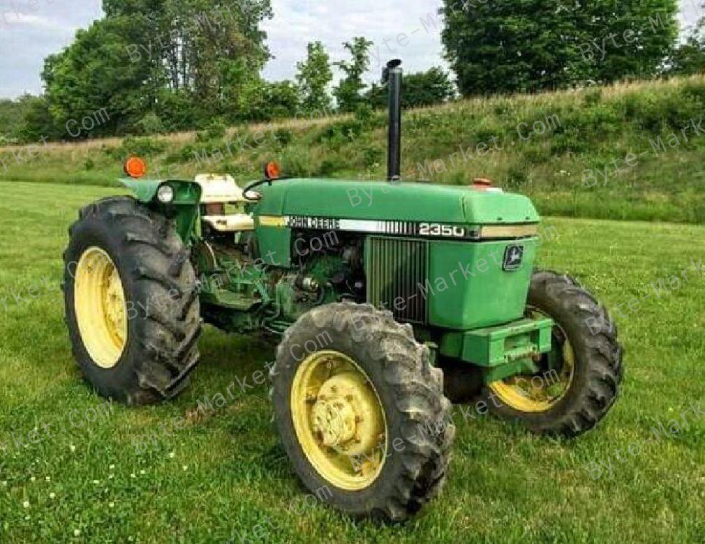 John Deere 2350/2550 Tractors Technical Manual in PDF image