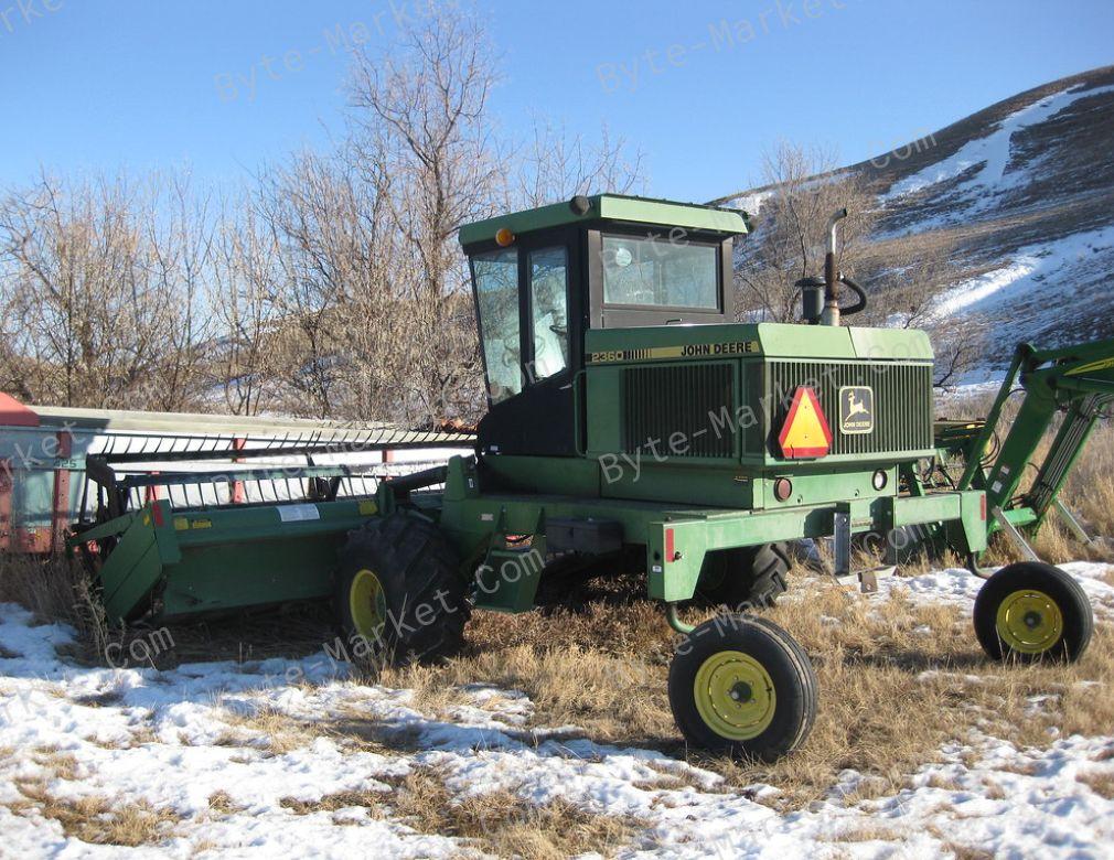 John Deere 2360 WindRower and 160 Platform Technical Manual in PDF image