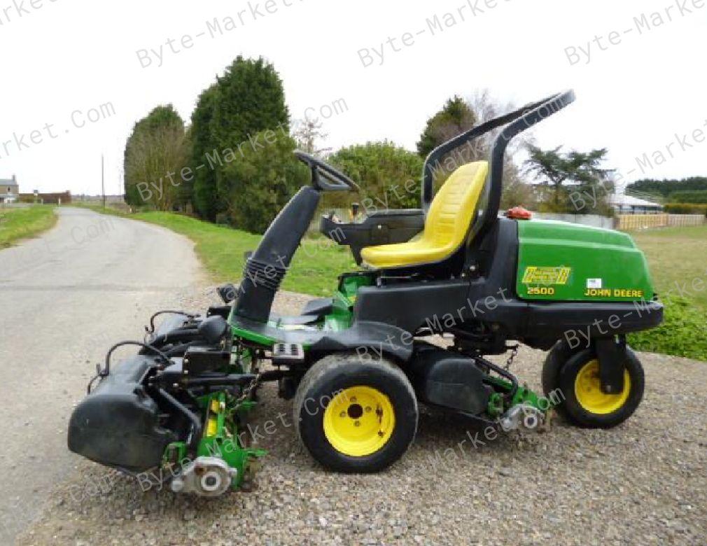 John Deere 2500/2500A /2500E Professional Greens Mower Technical Manual in PDF image