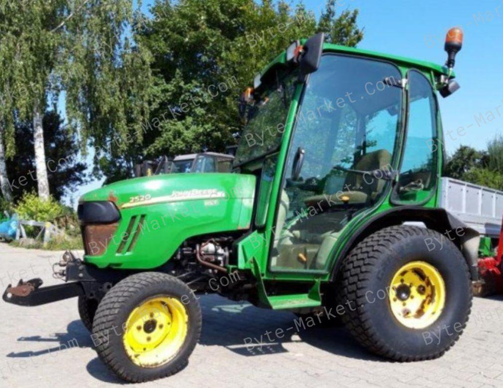 John Deere 2520 Tractor Technical Manual in PDF image