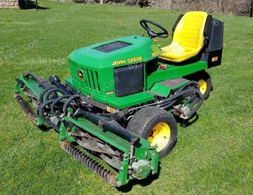 John Deere 2653A Diesel Professional Utility Mower Techical Manual in PDF image