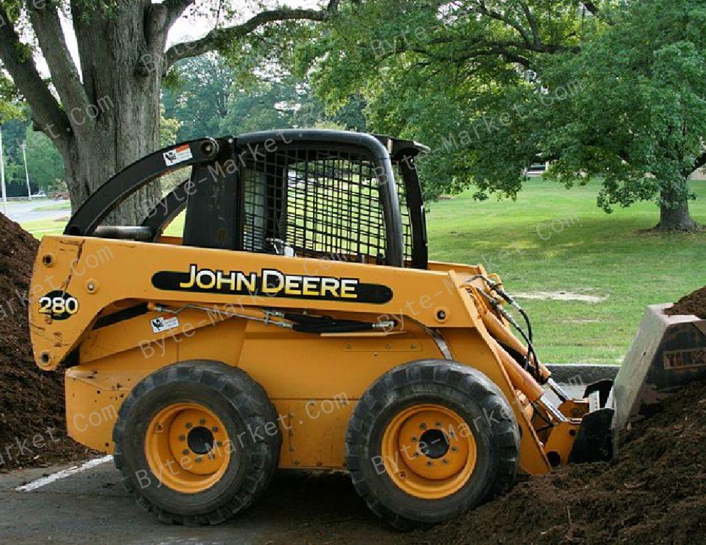John Deere 280 Skid Steer Loaders Technical Manuals in PDF image