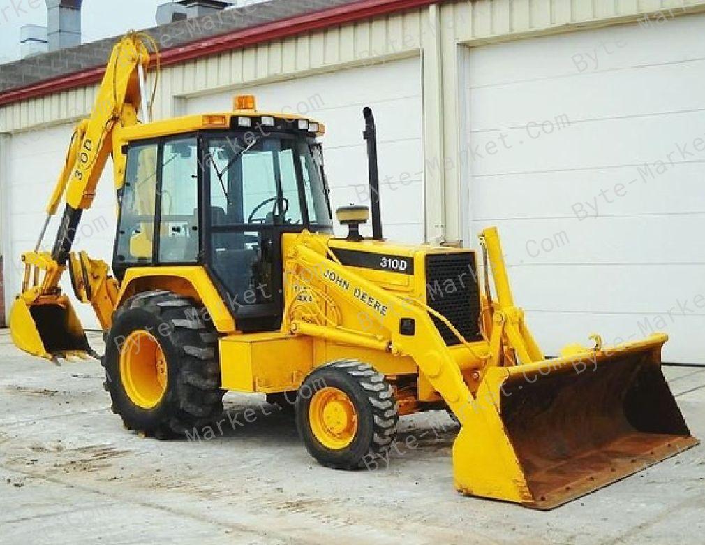 John Deere 300D 310D 315D Backhoe Loader Technical Manual in PDF image