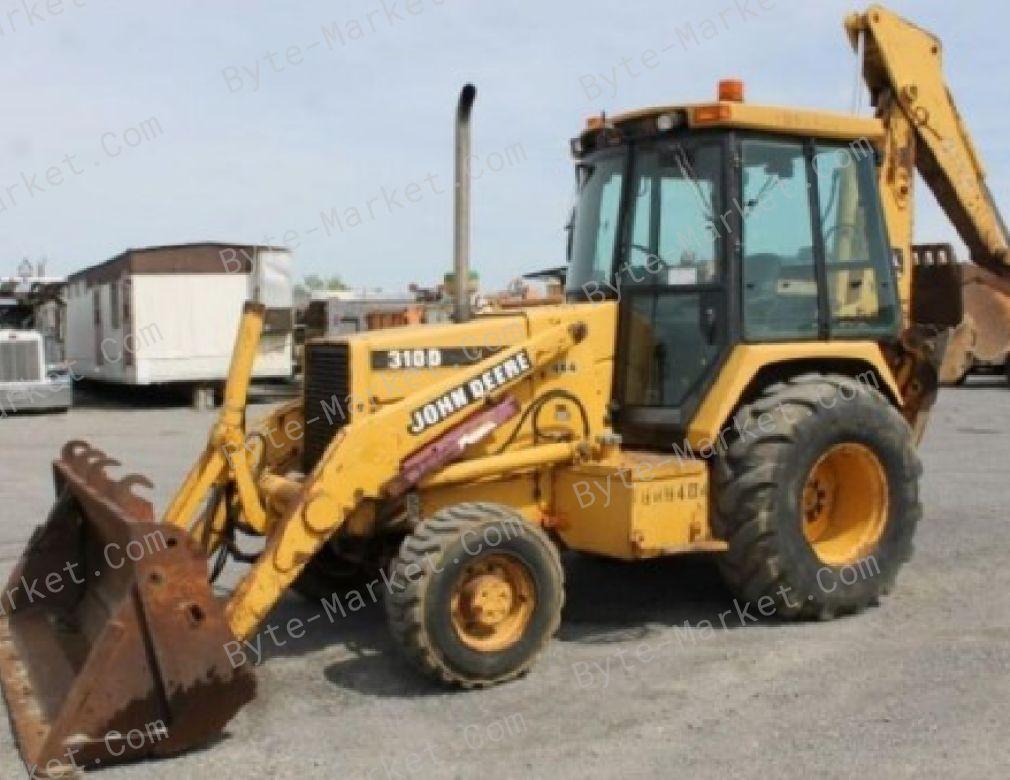 John Deere 300D 310D 315D Backhoe Loaders Repair Technical Manual in PDF image