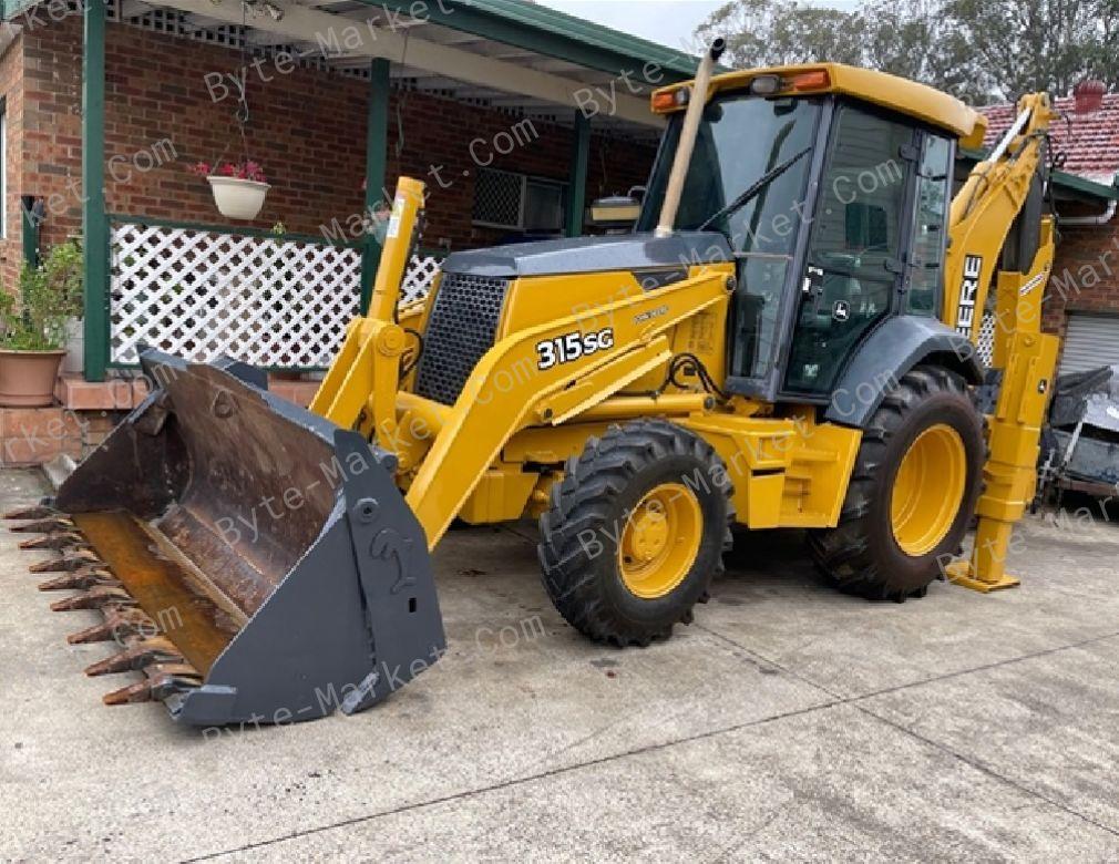 John Deere 310G/310SG/315SG Backhoe Loaders Parts Catalog in PDF image