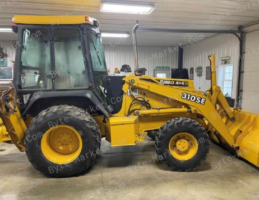 John Deere 310SE/315SE Backhoe Loader Repair Manual in PDF image