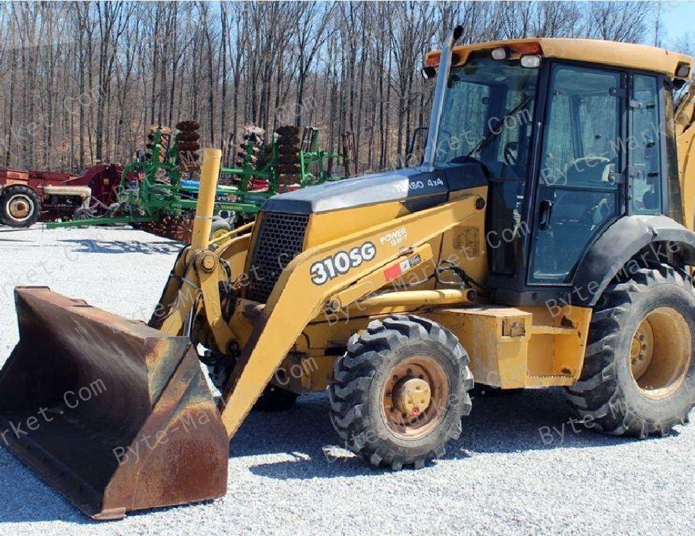 John Deere 310SG /15SG Backhoe Loader Technical Manual in PDF image