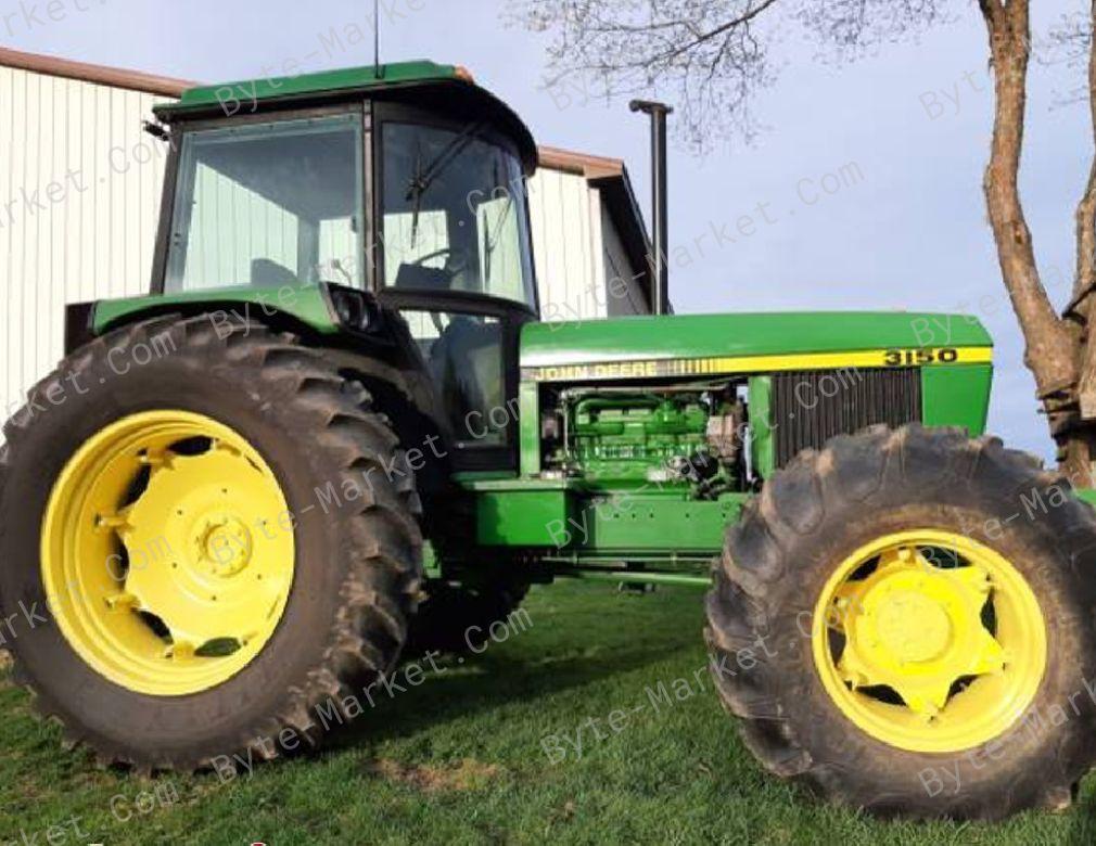 John Deere 3150 Tractor Technical Manual in PDF image