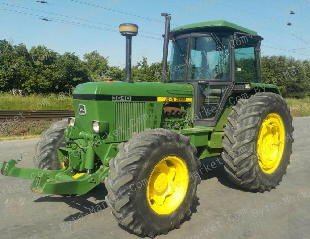 John Deere 3640 Tractor Technical Manual in PDF image