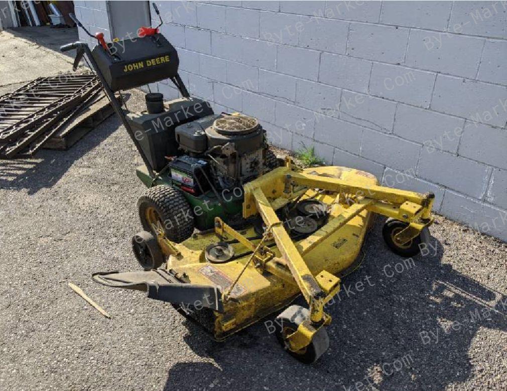 John Deere 38, 48 and 54-Inch Commercial Walk-Behind Mowers Technical Manual in PDF image
