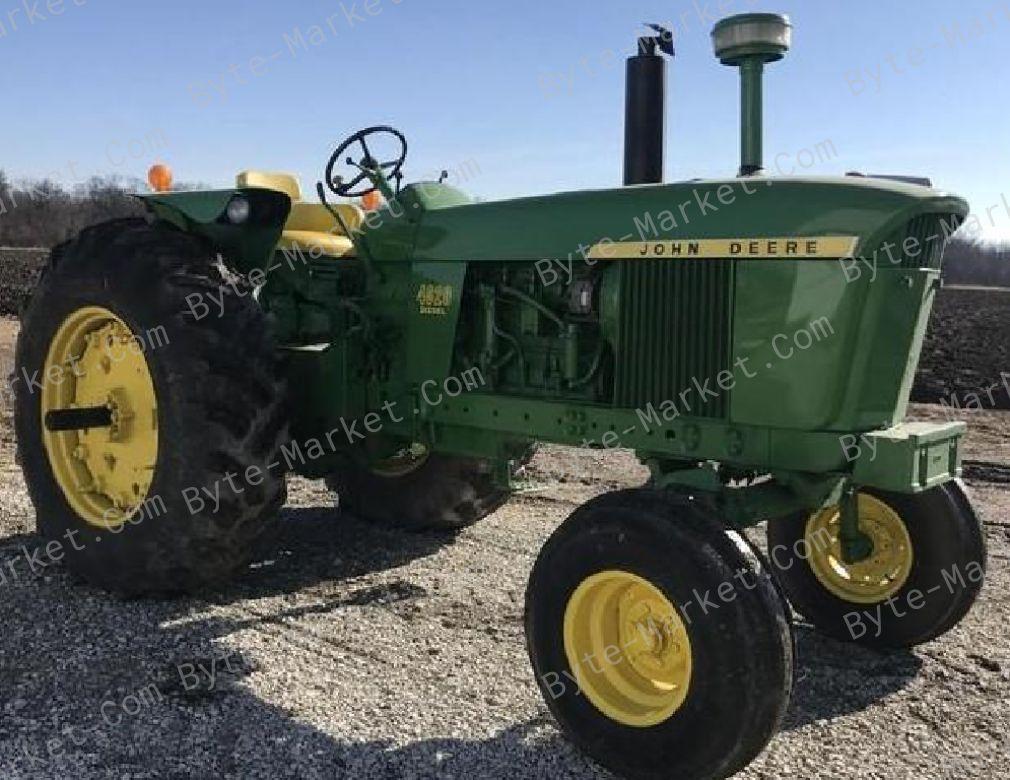 John Deere 4000/4020 Tractors Technical Manual in PDF image