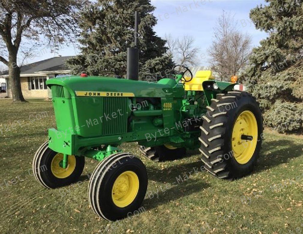 John Deere 4000 Series Tractors Service Manual in PDF image