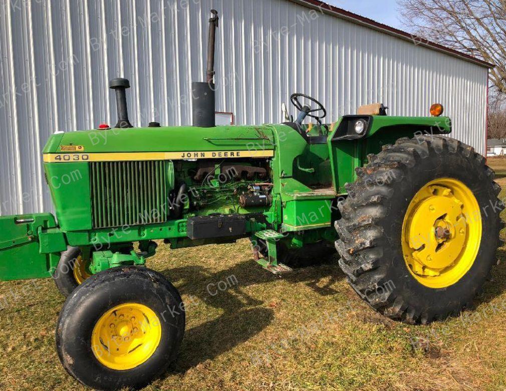 John Deere 4030 Tractor Technical Manual in PDF image