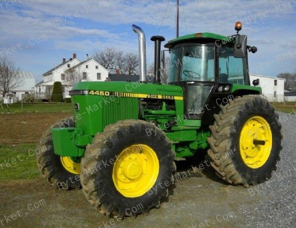John Deere 4050 4250 4450 4650 4850 Tractors manual in PDF image