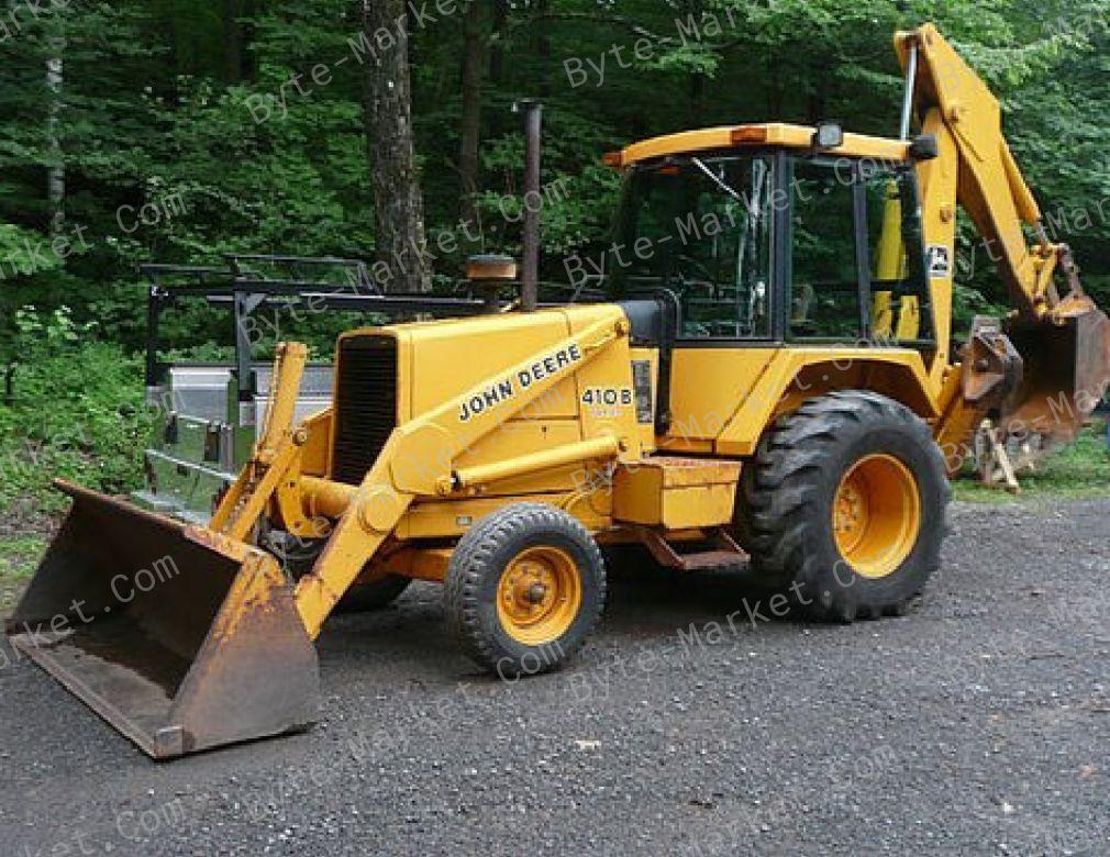 John Deere 410B 410C 510B 510C Backhoe Loaders Operation & Tests Technical Manual in PDF image