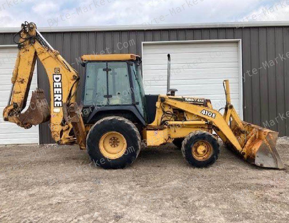 John Deere 410E Backhoe Loader Technical Manual in PDF image