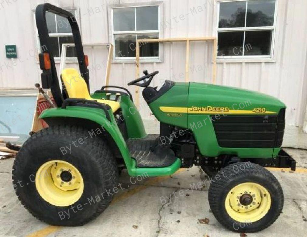 John Deere 4210/4310/4410 Compact Utility Tractor Technical Manual in PDF image