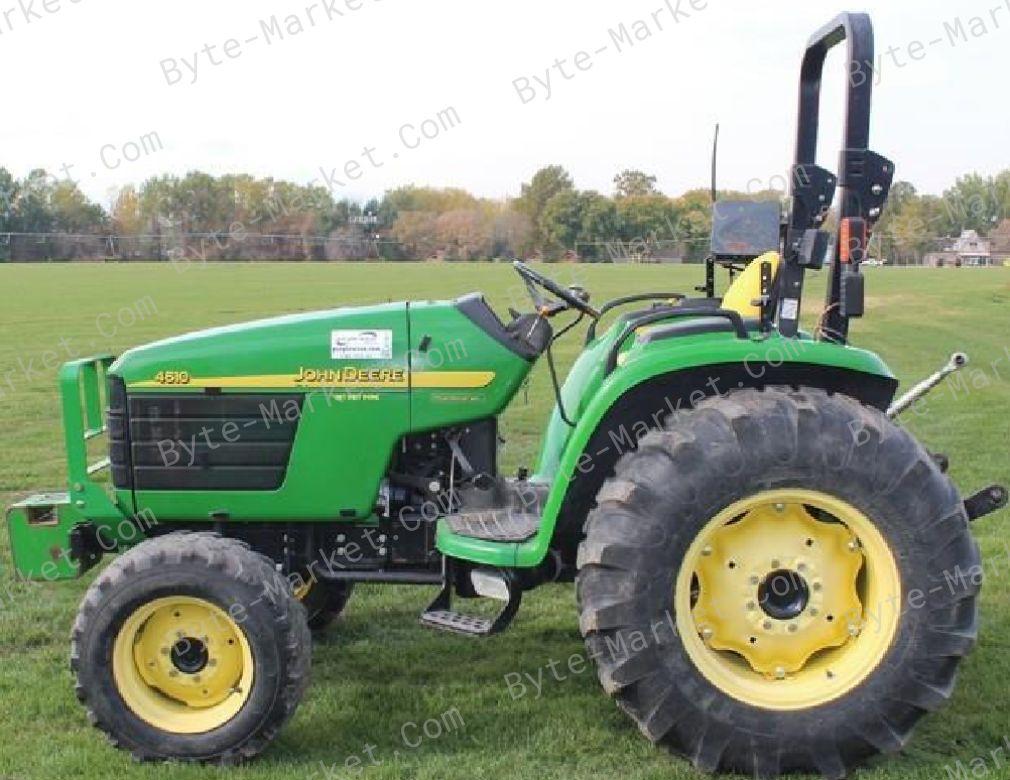 John Deere 4510 4610 4710 Compact Utility Tractors Technical Manual in PDF image