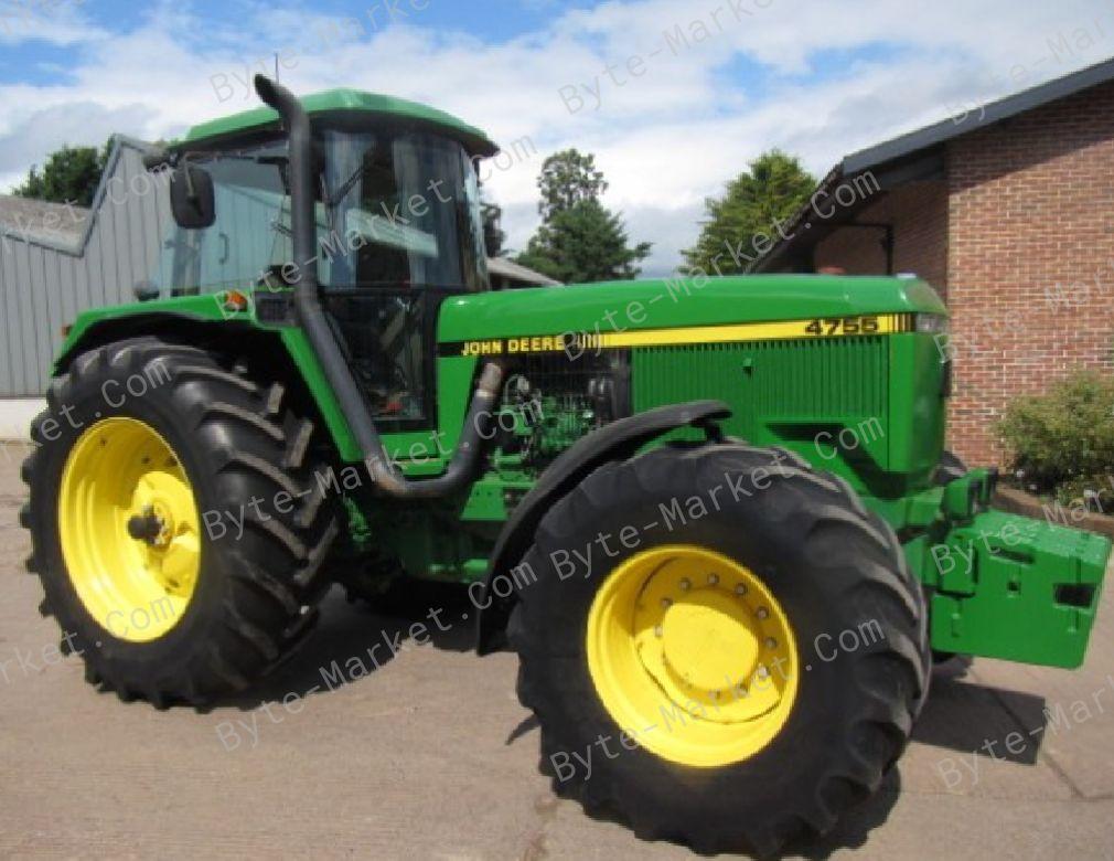 John Deere 4555/4755/4955/4560/4760/4960 Tractors Operation and Test Technical Manual in PDF image