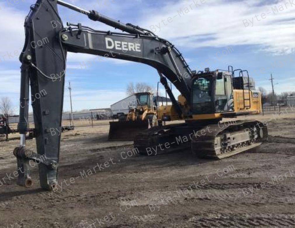 John Deere 470GLC Excavator Electrical System Schematics in PDF image