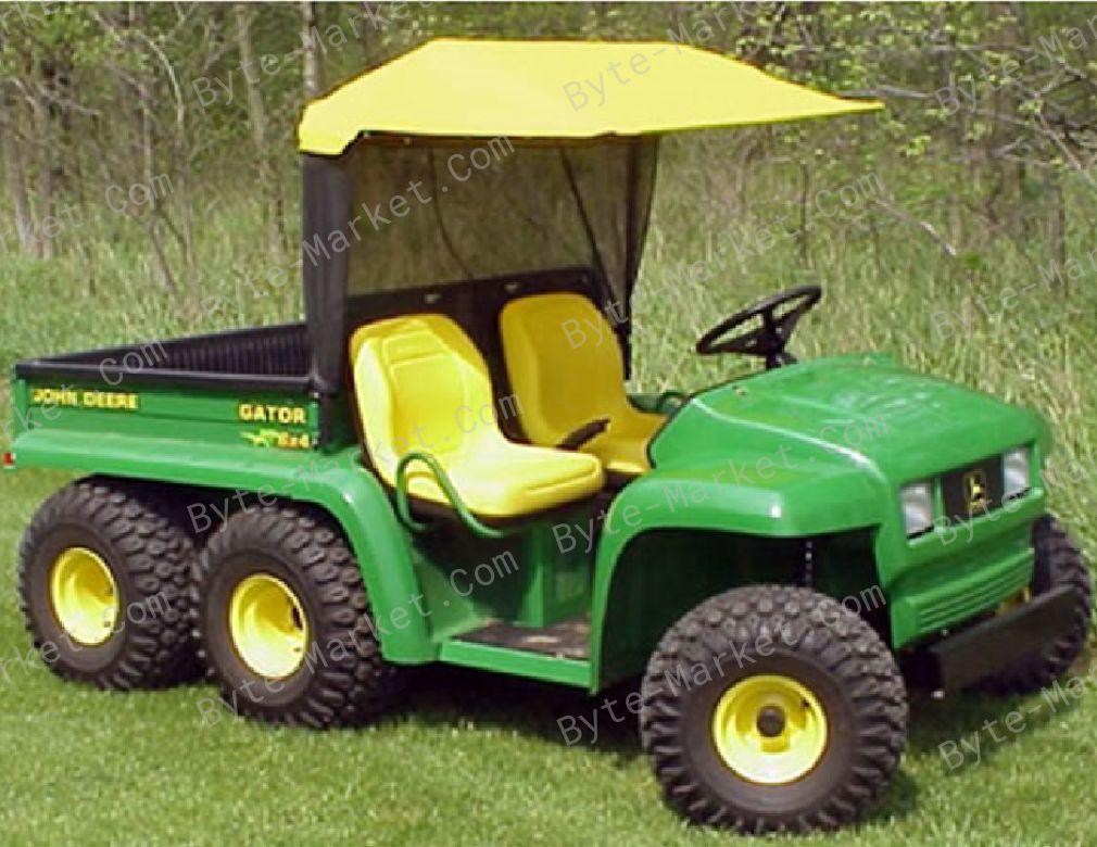 John Deere 4x2-6x4 Gas/Diesel Gator Utility Vehicle Parts Catalog in PDF image