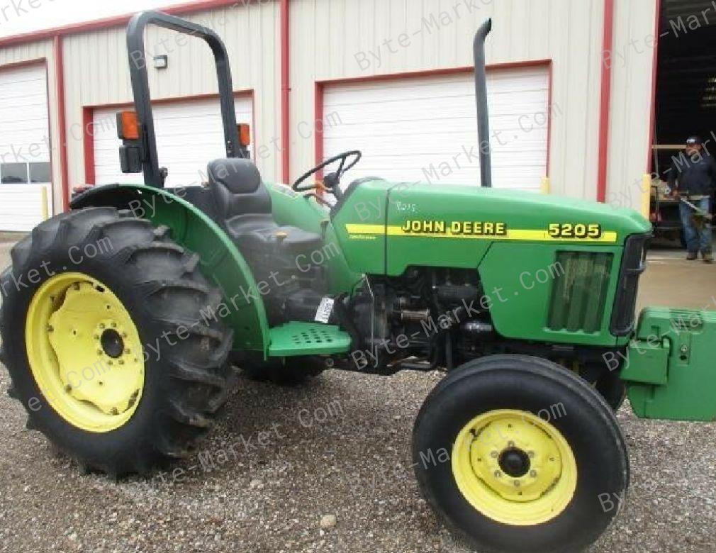 John Deere 5105/5205 Tractors Technical Manuals in PDF image