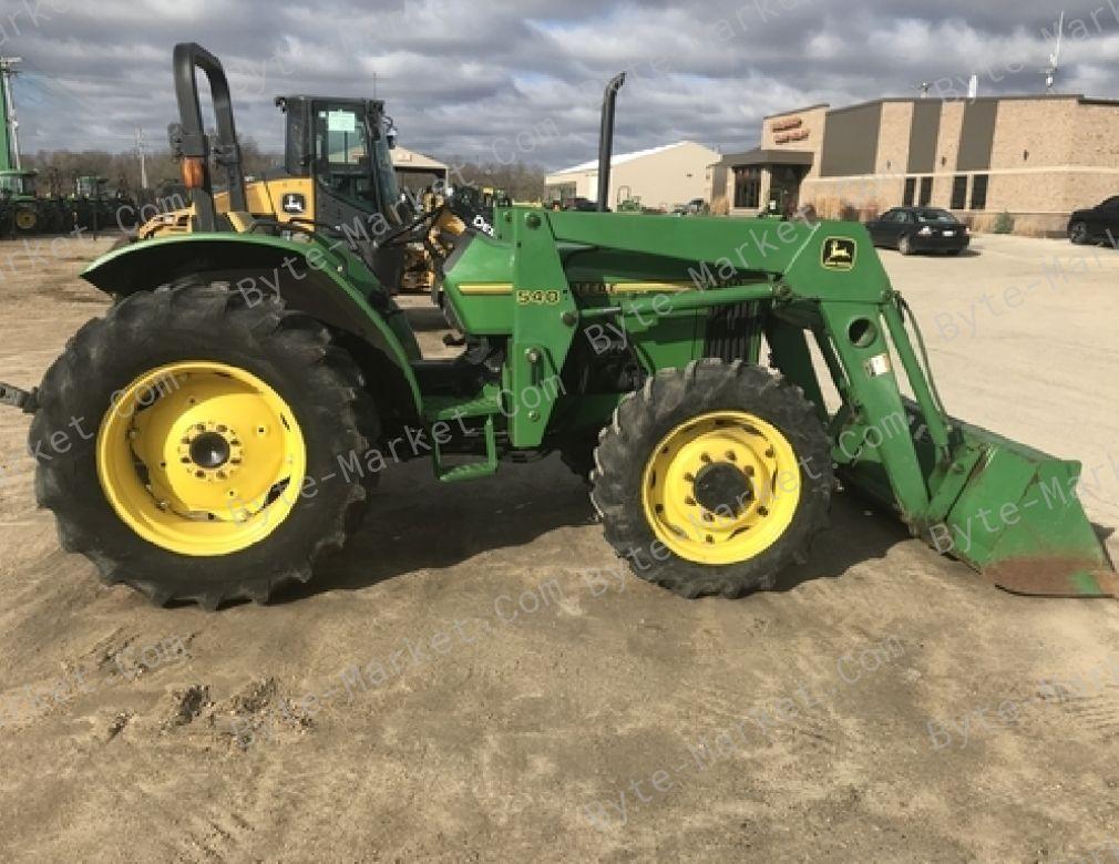 John Deere 5200/5300/5400 Tractors Technical Manual in PDF image