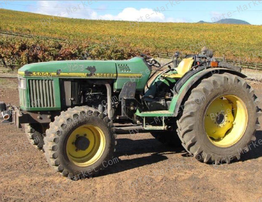 John Deere 5300N 5400N 5500N Tractors Technical Manual in PDF image