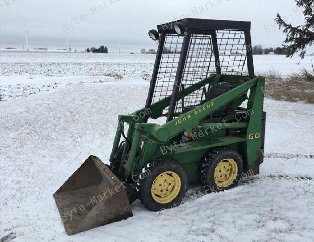 John Deere 60 Skid Steer Loader Technical Manual in PDF image