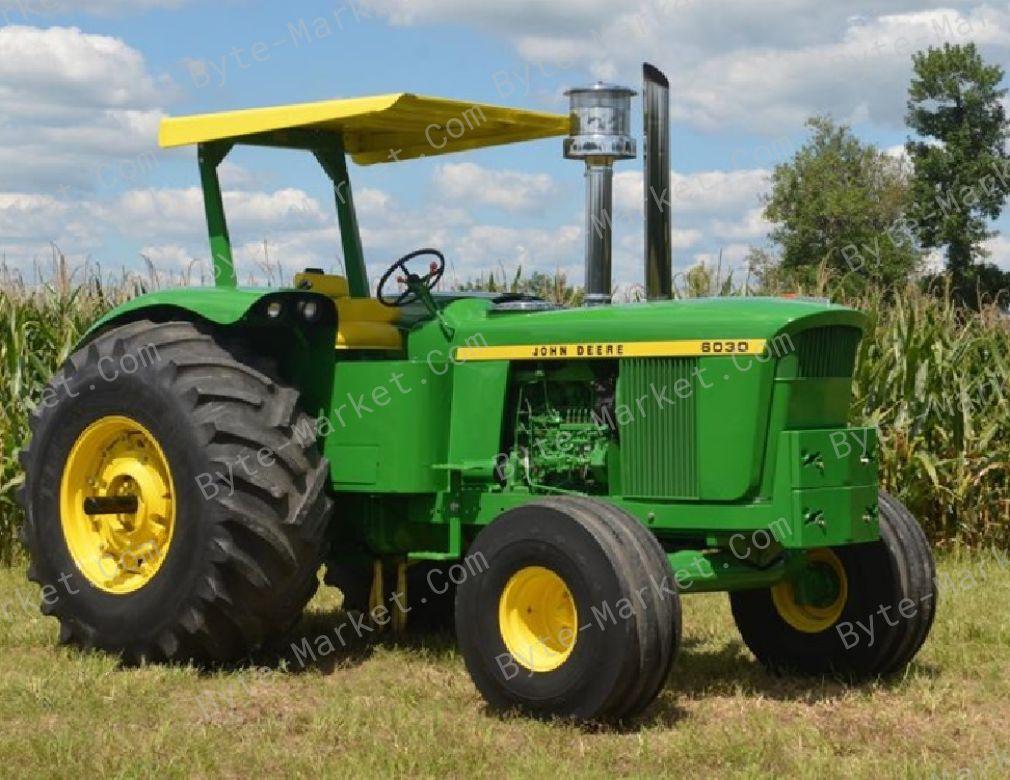 John Deere 6030 Tractors Technical Manual in PDF image