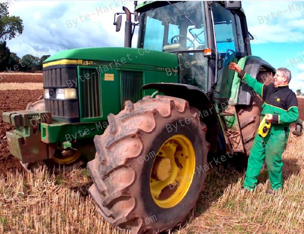 John Deere 6205/6505 Tractors Repair Technical Manual in PDF image