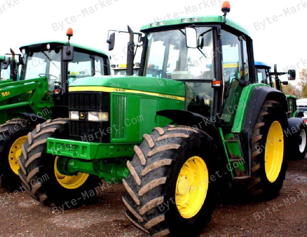 John Deere 6205/6505 Tractors Operation and Tests Manual in PDF image